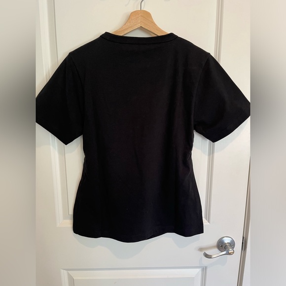 NWT VICTORIA BECKHAM Cutout Jersey T-Shirt | Size Small - Picture 11 of 12